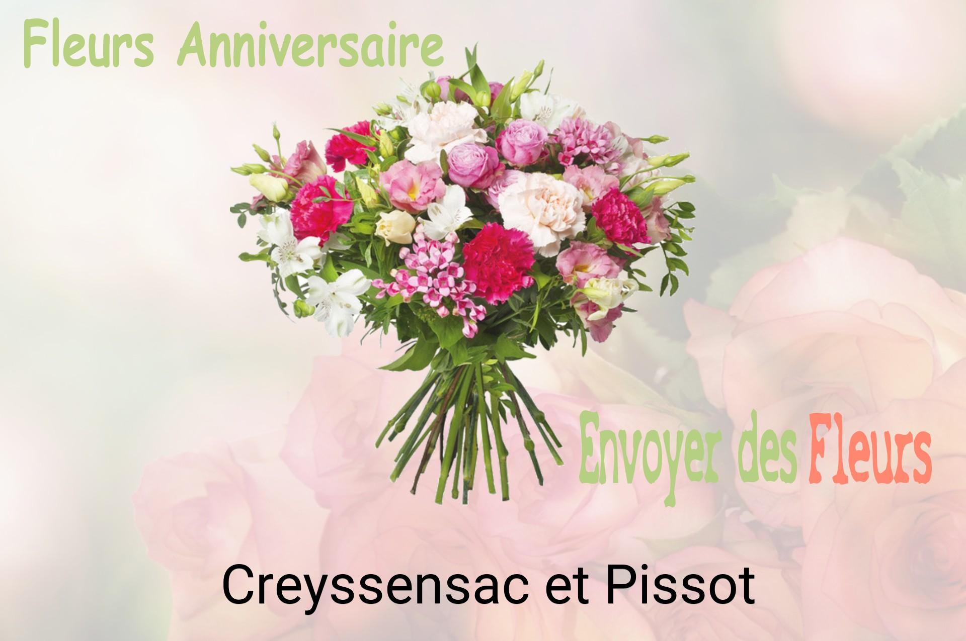 Bouquet de fleurs d’anniversaire livré à Creyssensac-et-Pissot